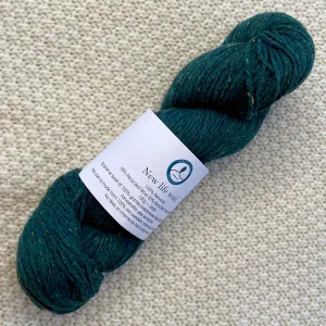 "Green Marl" New Life Aran