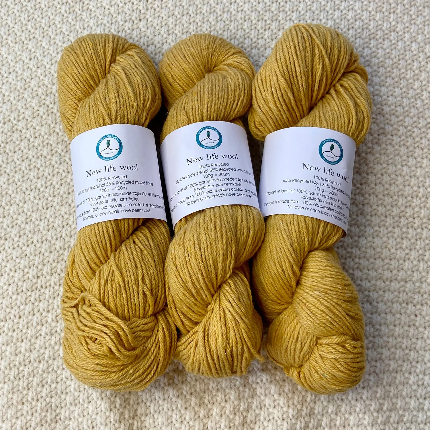 "Yellow" New Life Aran