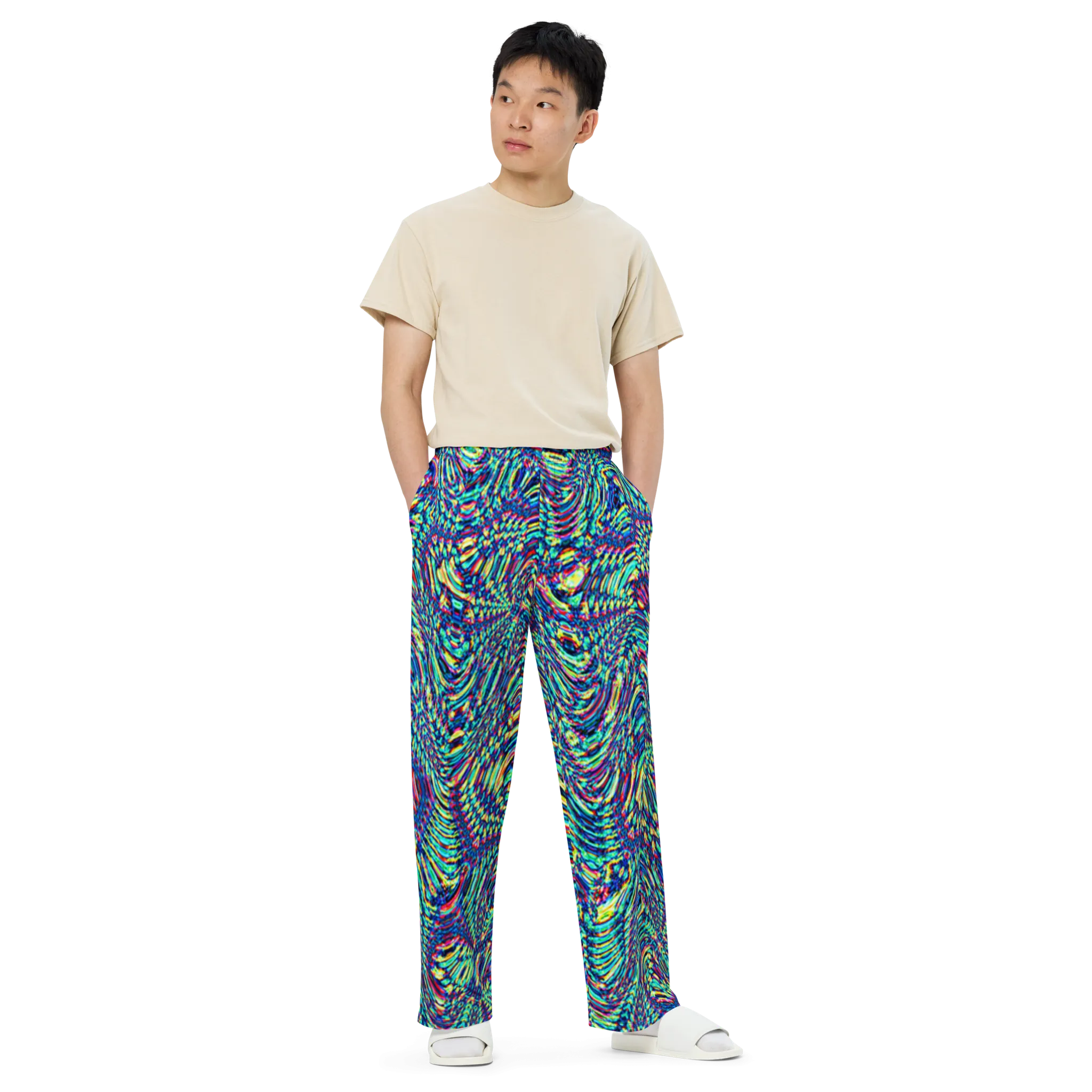 Recursia Alchemical Vision I Men's Wide Leg Pants