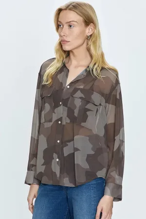 Reese Sheer Button Down Shirt