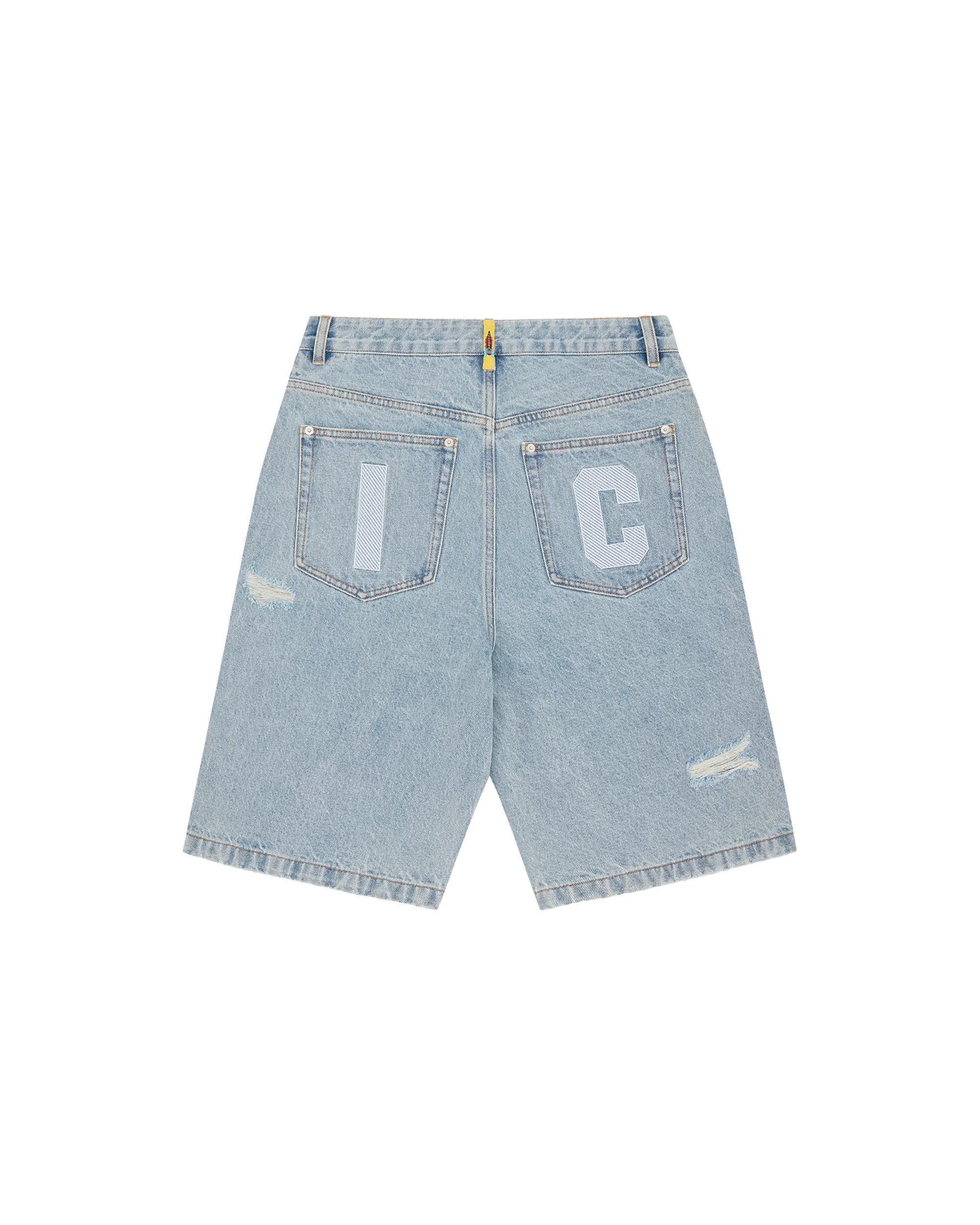 Running Dog Denim Shorts