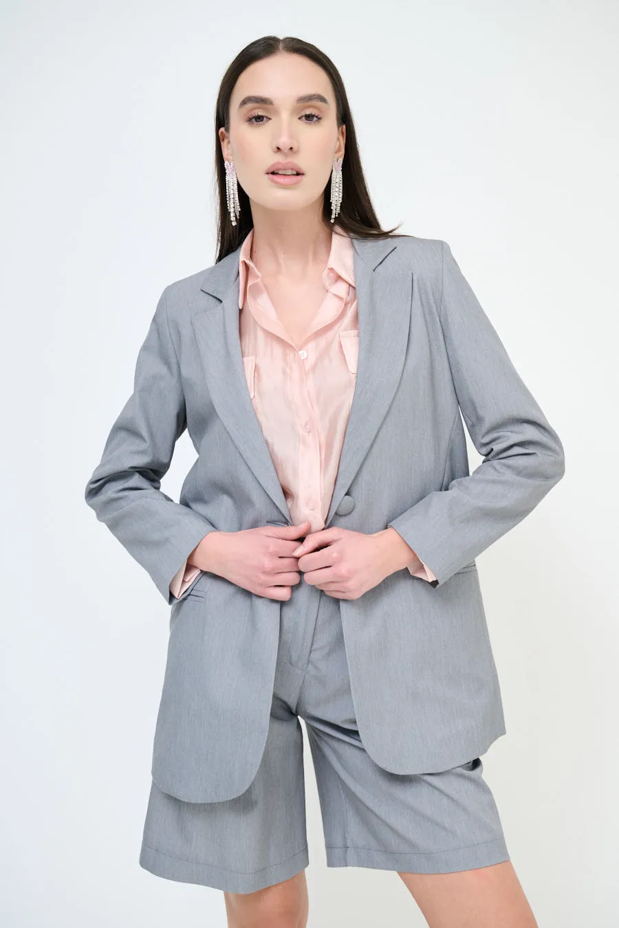 Single-button classic blazer wholesale