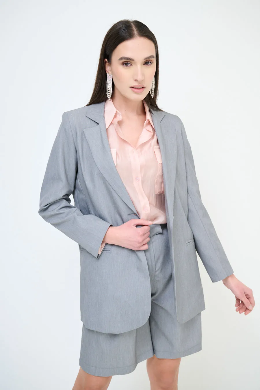 Single-button classic blazer wholesale