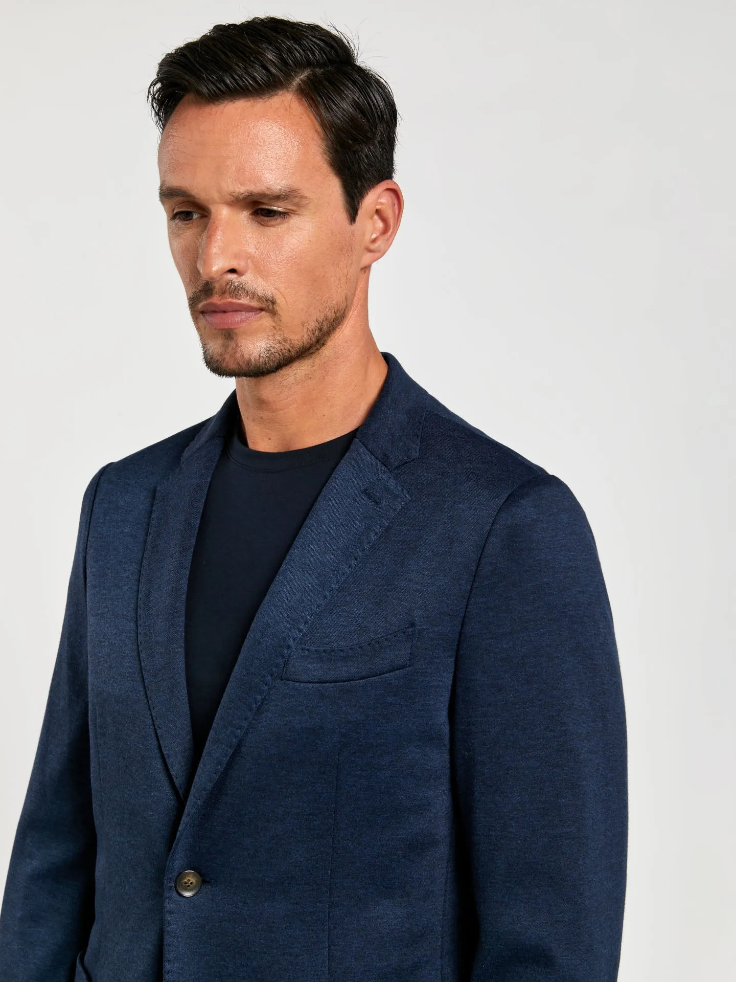 Stretch comfort jersey blazer