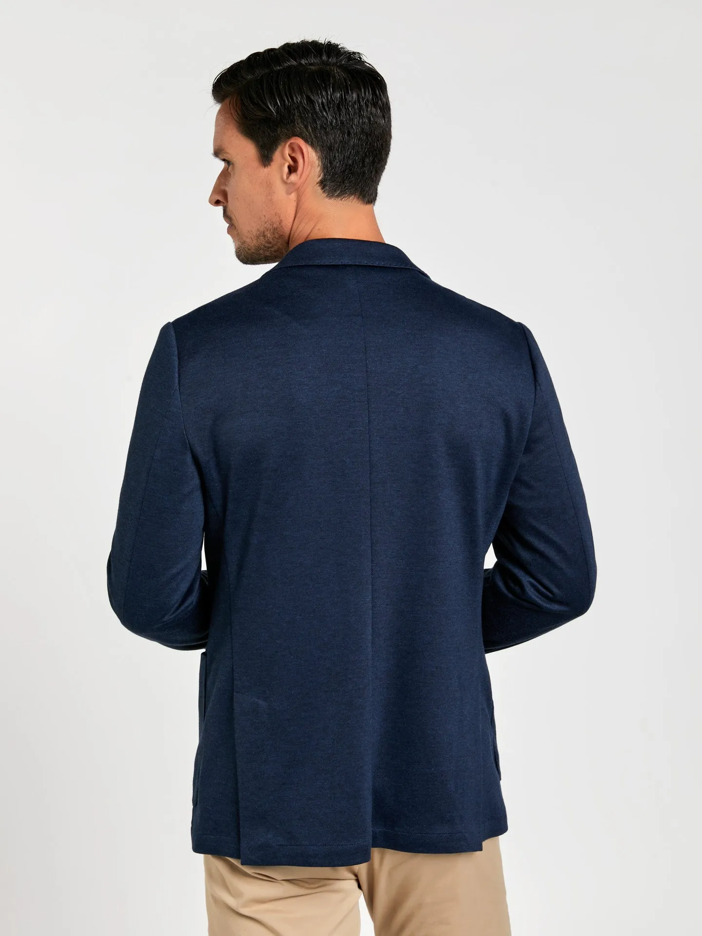 Stretch comfort jersey blazer