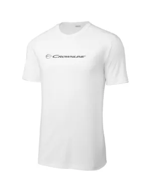 White Short Sleeve Performance Tee