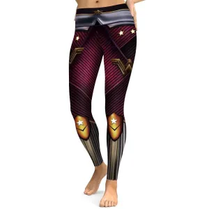 WONDER WOMAN Workout Leggings for Women