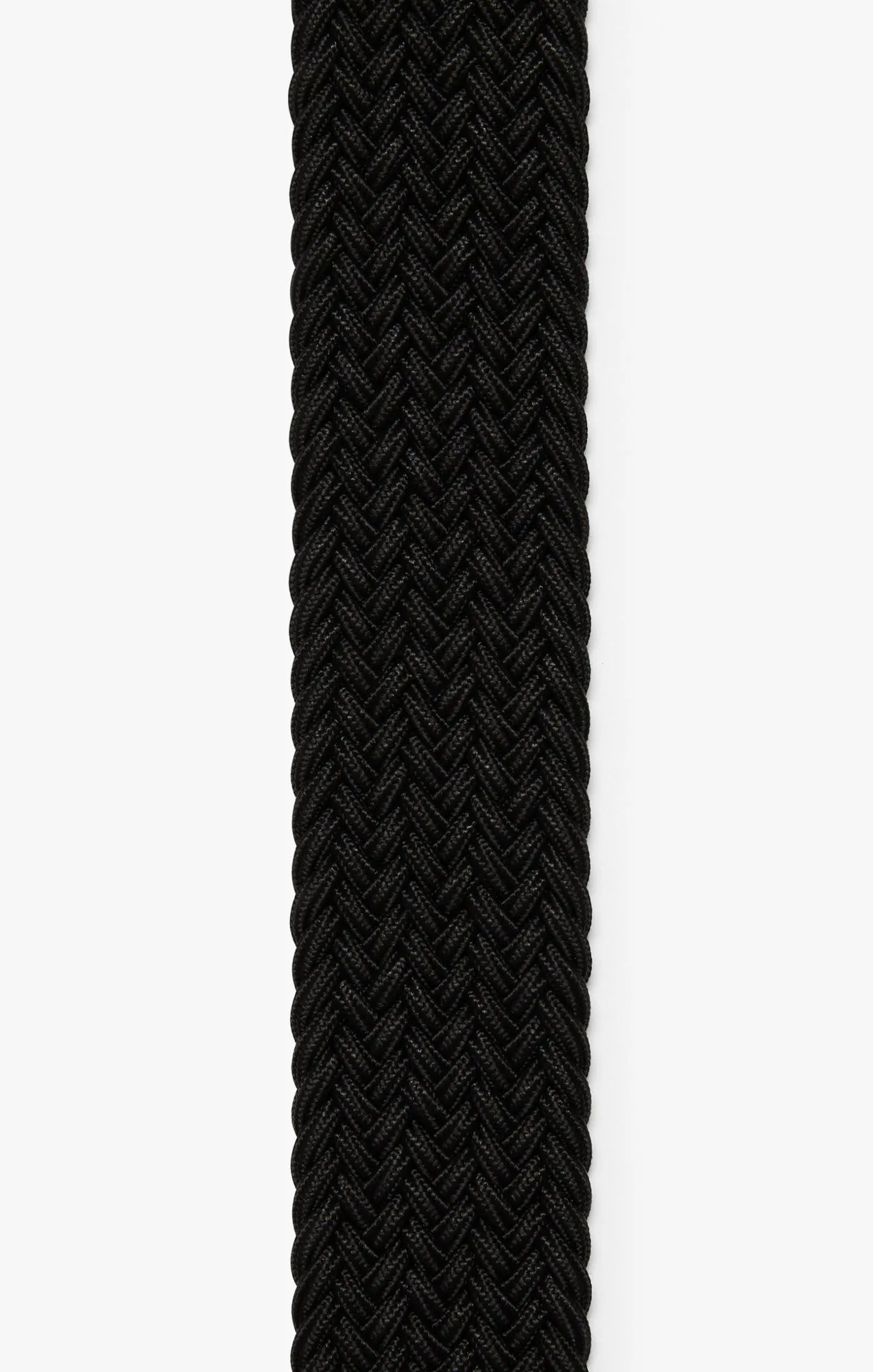 Woven Elastic Belt In Black