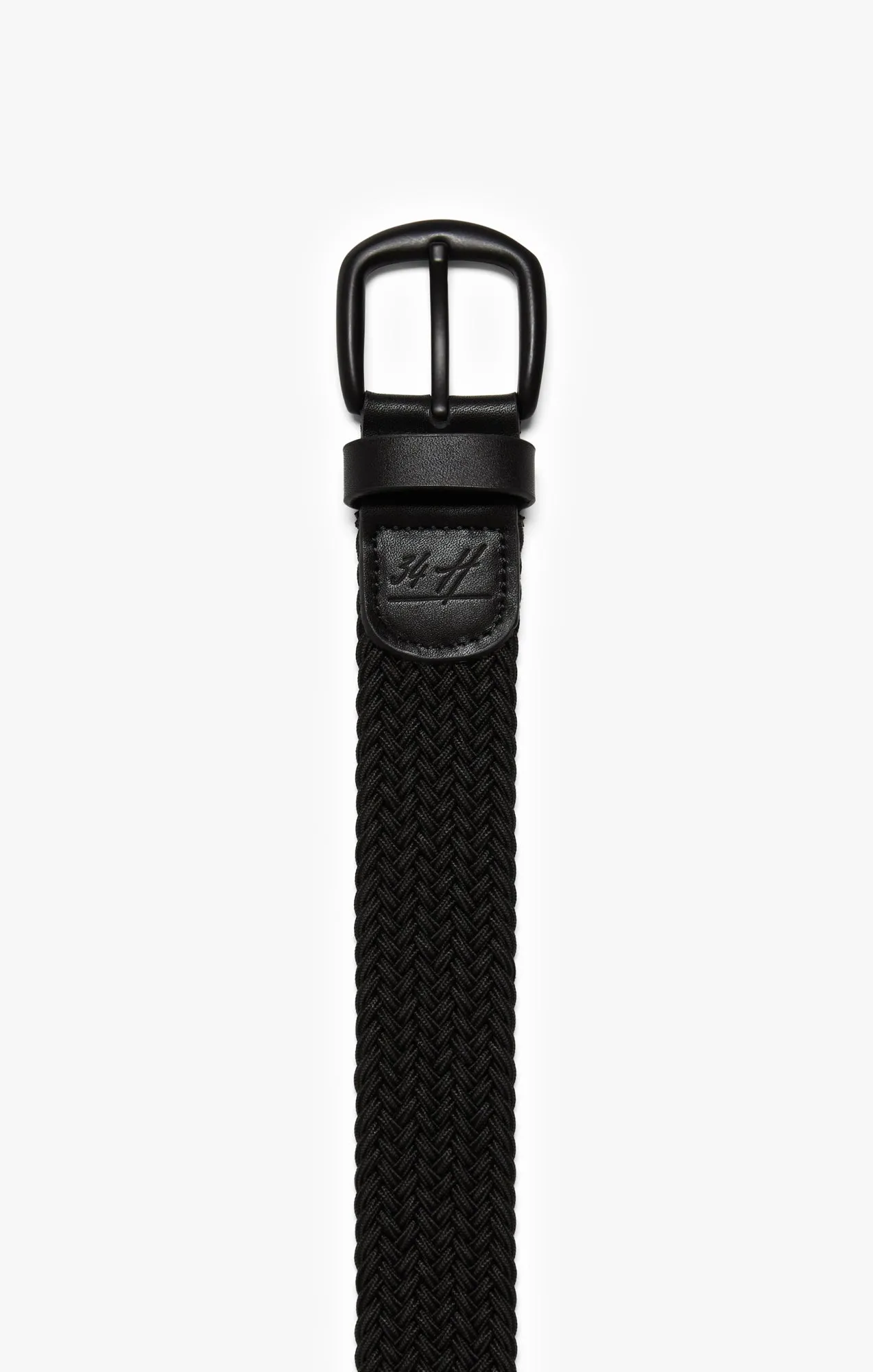 Woven Elastic Belt In Black